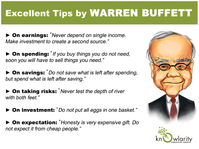 Tips by Warren Buffett